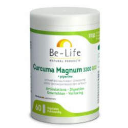 BE-LIFE Curcuma Magnum 3200 BIO - 60 Gélules