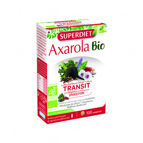 SUPERDIET AXAROLA Transit BIO - 100 Comprimés