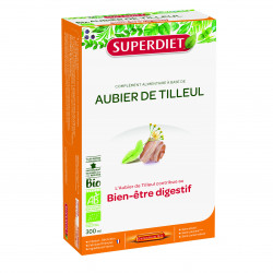 SUPERDIET Aubier de Tilleul BIO - 20 Ampoules de 15ml