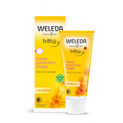 WELEDA BÉBÉ Crème Protectrice Visage Calendula - 50ml