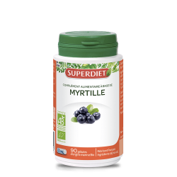 SUPERDIET Myrtille BIO - 90 Gélules