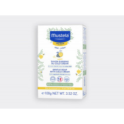MUSTELA Cold Cream Soap with Organic Beeswax - 100g