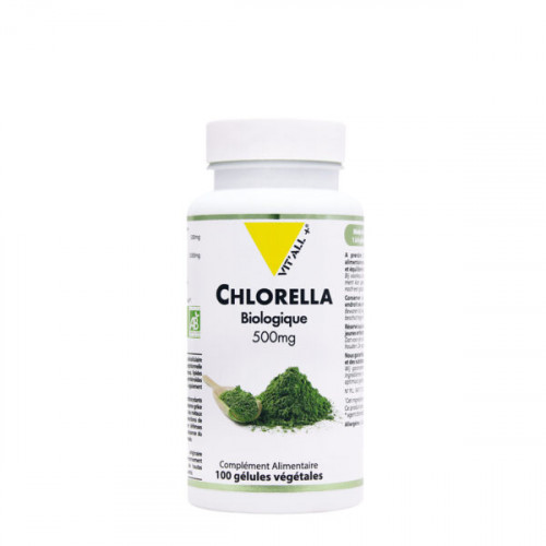 VITALL+ CHLORELLA Bio - 500mg - 200 Gélules