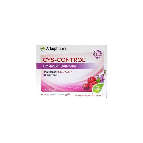 ARKOPHARMA CYSCONTROL Confort Urinaire - 60Gel