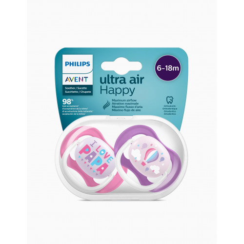 AVENT Ultra Air - Sucettes 6-18 mois