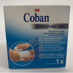 COBAN Professional Care Bande 5CMX2M30 BLANC
