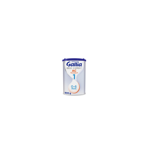 Gallia Bébé Expert AC transit Lait 1er âge 800 g | Pharmacie en