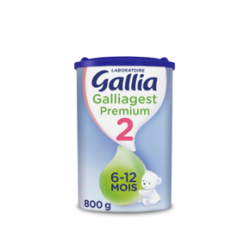 GALLIA GALLIAGEST 2 Lait Premium Bébé 2ème âge - 800g