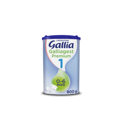 GALLIA GALLIAGEST 1 Lait Premium Bébé 1er âge - 800g
