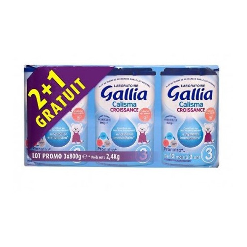 GALLIA CROISSANCE 3 - 2x800g +1