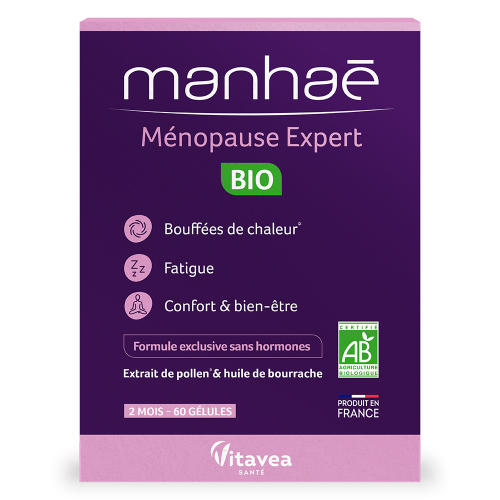 MANHAÉ MÉNOPAUSE EXPERT BIO - 60 Gélules