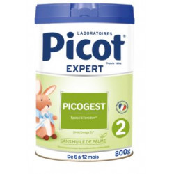 PICOT EXPERT Lait Picogest 2 De 6à 12 mois - 800g