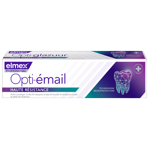 ELMEX HAUTE RÉSISTANCE Opti-émail Toothpaste - Set of 2 x 75ml