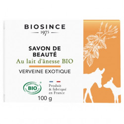 BIOSINCE Savon De Beauté Au Lait D’ânesse BIO Verveine - 100G