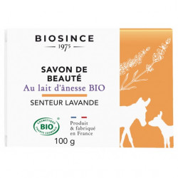 BIOSINCE Savon De Beauté Au Lait D’ânesse BIO Lavande - 100G