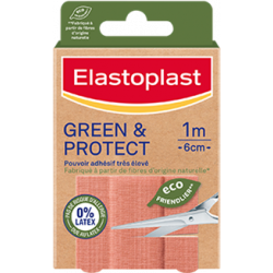 ELASTOPLAST Green & Protect - 10 Bandes à découper 10x6 cm