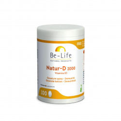 BE-LIFE Natur-D 2000 Vitamine D3 - 100 Capsules