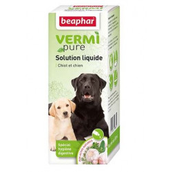 BEAPHAR VERMIpure, solution aux plantes pour chien - 50 ml
