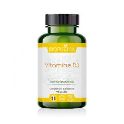 BIOPHENIX Vitamine D3 - 90 Gélules