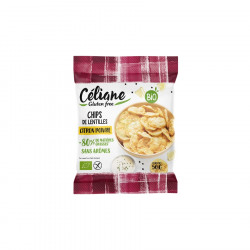 CELIANE Chips De Lentilles Ail Des Ours BIO - 50g