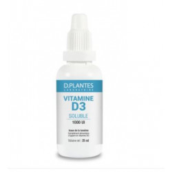 D.PLANTES Vitamine D3 Soluble 1000 UI - 25 ml
