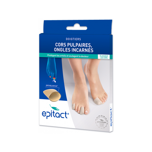 EPITACT CORS PULPAIRES / ONGLES INCARNES - 1 Doigtier Taille L