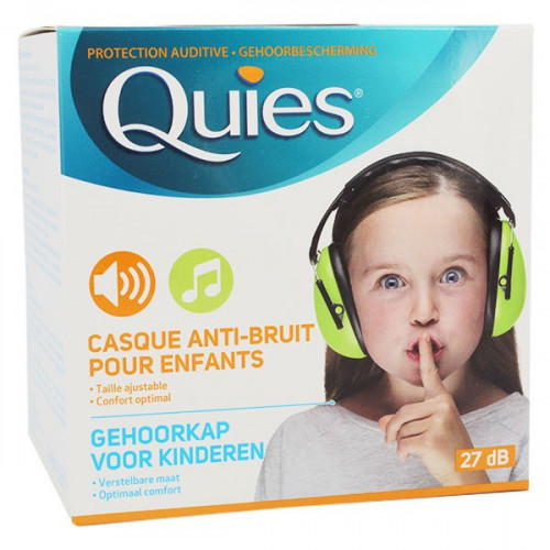 QUIES CASQUE ANTI-BRUIT Children hearing protection - 27dB