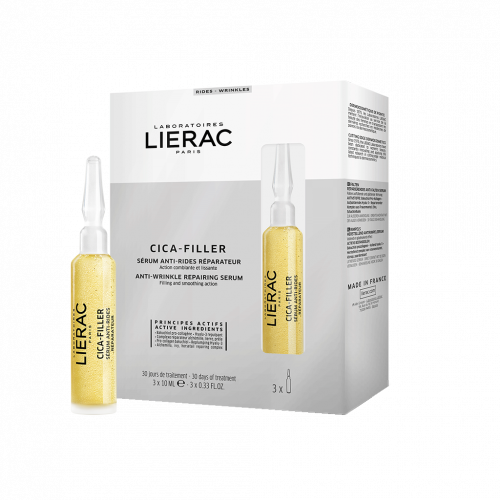LIERAC CICA-FILLER Anti-Wrinkle Repair Serum - 3x10ml