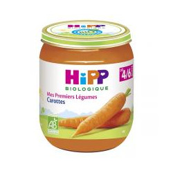 HIPP Purée De Légumes dès 4-6 Mois Carottes -125g