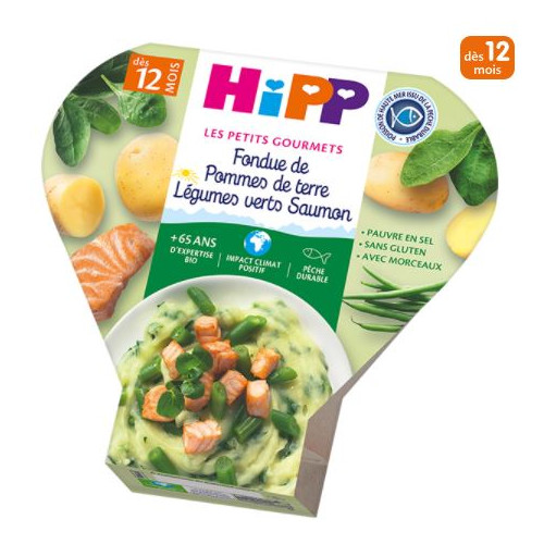 HIPP BIO 100% FRUITS POMMES MYRTILLES & GRENADES DES 6 MOIS GOURDE 90G -  Pharmacie Cap3000