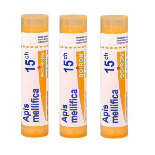 APIS MELLIFICA BOIRON 15CH - Pack de 3 tube-granules