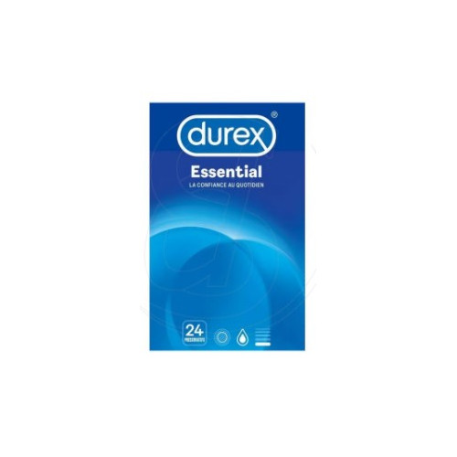 DUREX ESSENTIAL - 24 préservatifs