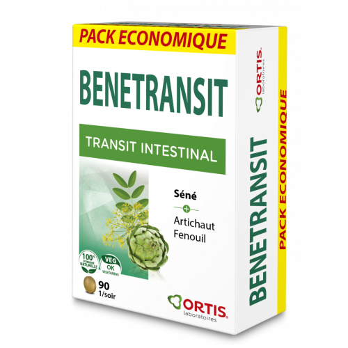 ORTIS BÉNÉTRANSIT Transit Intestinal - 90 Comprimés