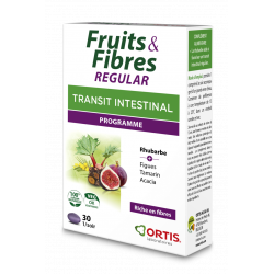ORTIS FRUITS & FIBRES REGULAR - 30 Comprimés