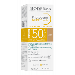 BIODERMA PHOTODERM Nude Minéral SPF50+ Teinte Doré - 40ml