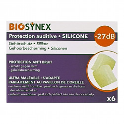 BIOSYNEX PROTECTION AUDITIVE SILICONE - 6 Pièces