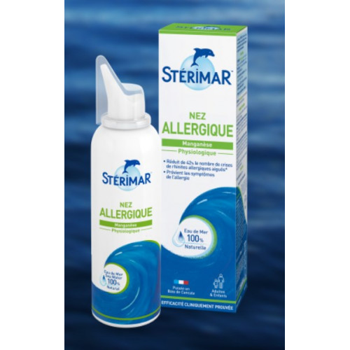 STÉRIMAR Solution nasale isotonique d'eau de mer, stérile