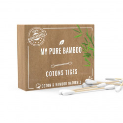 MY PURE BAMBOO COTONS TIGES - 100 Pièces