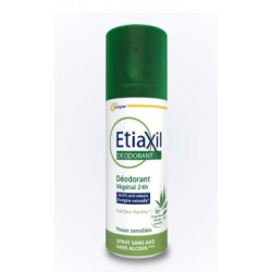 ETIAXIL DEODORANT Végétal 24h Peaux Sensibles Spray - 100ml