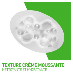 Crème Moussante Nettoyante Hydratante Visage Peaux Normales à