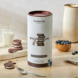 FOODSPRING Protéine Whey Cookies & Cream - 750g