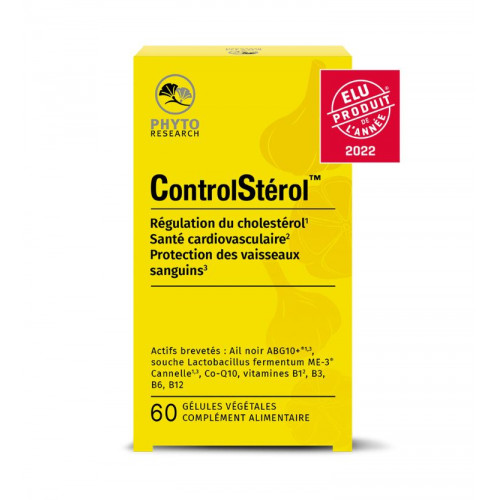 PHYTO RESEARCH CONTROLSTEROL - 60 Gélules