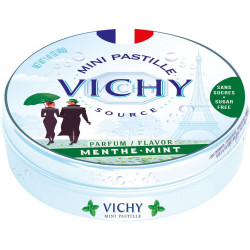 VICHY Pastilles Sans Sucre Menthe - 40g