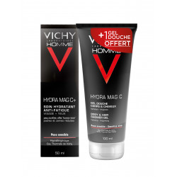 VICHY HYDRA MAG C+ Soin Hydratant Anti-fatigue Visage & Yeux -
