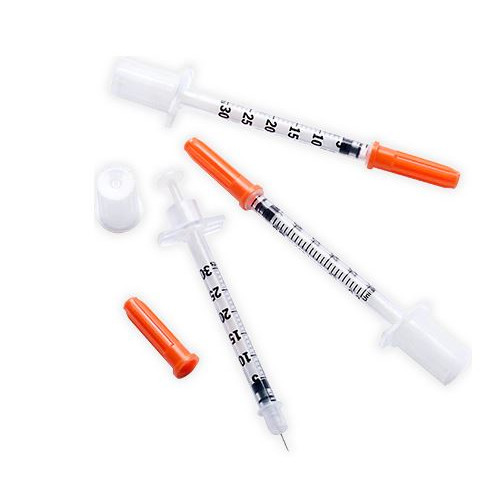 Seringue insuline 1 ml par 100  Traite le diabète de type 1 et 2