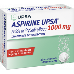 UPSA aspirine mg comprimés effervescents Pharmacie en