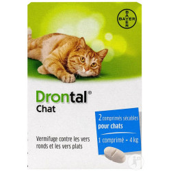 DRONTAL Chat - 2 Comprimés