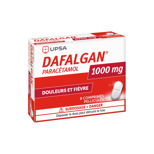 DAFALGAN 1000 mg 8 comprimés