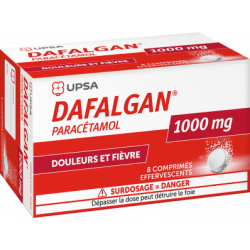 DAFALGAN 1000 mg 8 comprimés effervescents