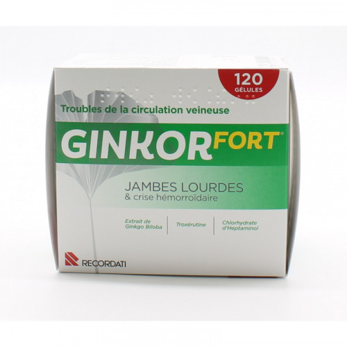 GINKOR FORT JAMBES LOURDES - 120 Gélules
